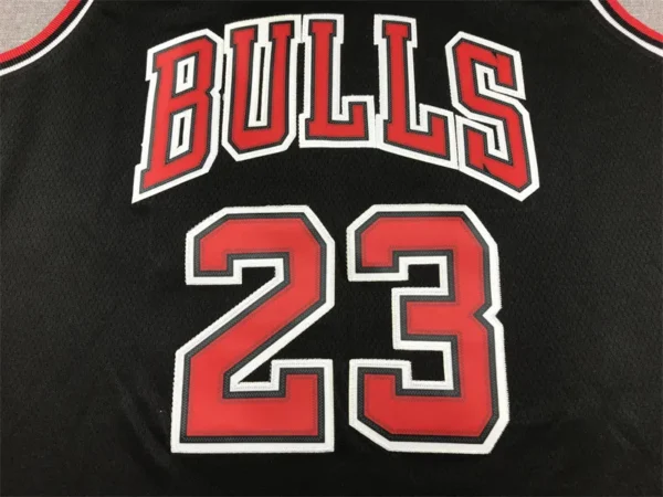 Michael Jordan 23 Black NBA jersey retro 2