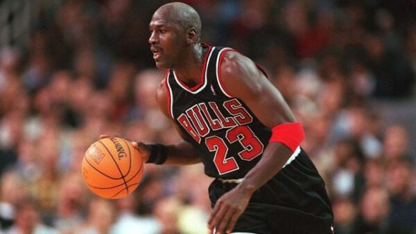 Michael Jordan 23 Black NBA jersey retro playing
