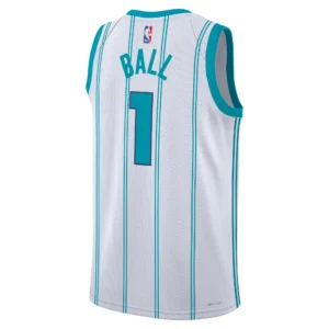 Lamelo Ball 1 White NBA jersey 24-25