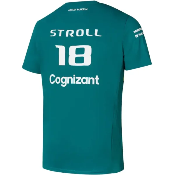 Aston Martin Cognizant Formula 1 2022 Lance Stroll Shirt Back