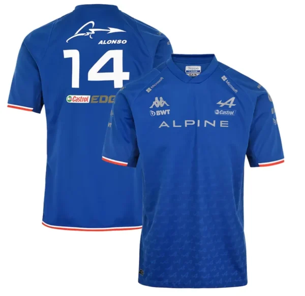BWT Alpine Formula 1 Fernando Alonso 2022 Shirt