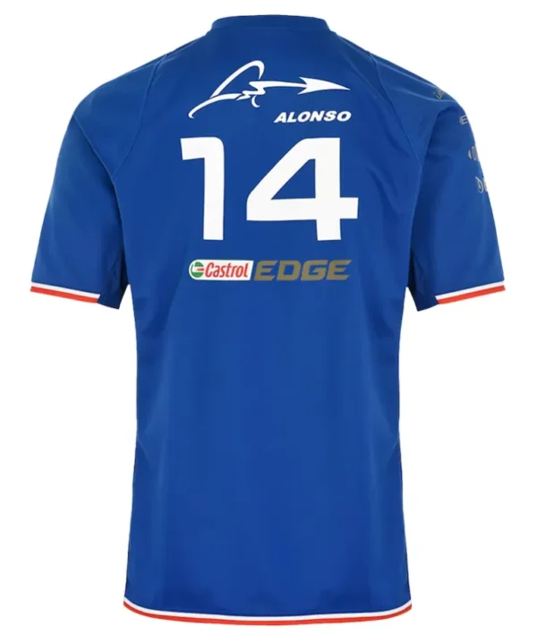 BWT Alpine Formula 1 Fernando Alonso 2022 Shirt Back