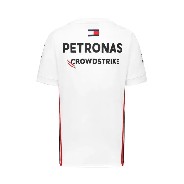 Mercedes AMG Petronas Formula 1 2023 Team Driver White Back