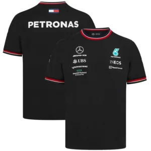 Mercedes AMG Petronas Formula 1 Racing 2022 Shirt Black