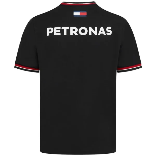 Mercedes AMG Petronas Formula 1 Racing 2022 Shirt Black Back