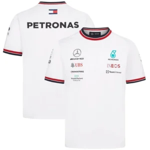 Mercedes AMG Petronas Formula 1 Racing 2022 Shirt White