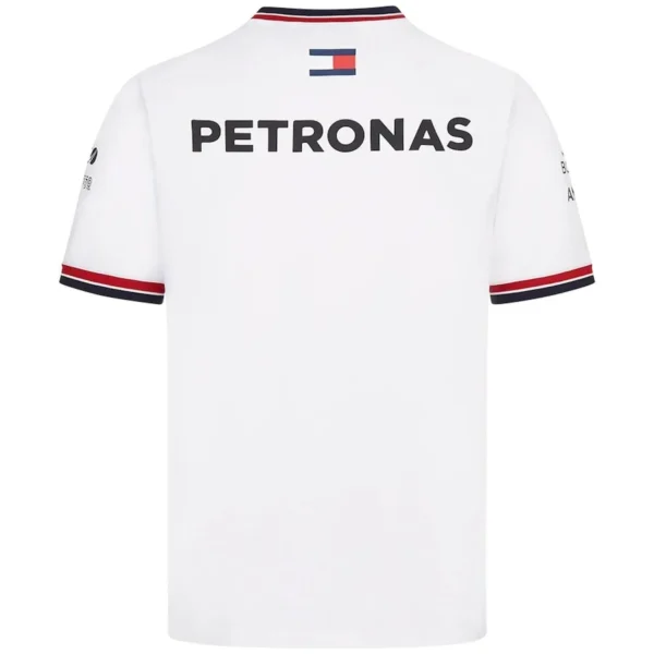 Mercedes AMG Petronas Formula 1 Racing 2022 Shirt White Back