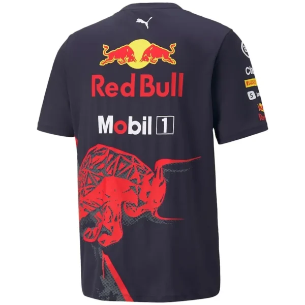 Oracle Bull Formula 1 Racing 2022 Shirt Back