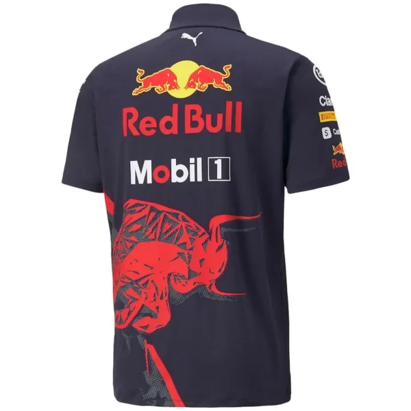 Oracle Bull Formula 1 Racing Polo 2022 Back