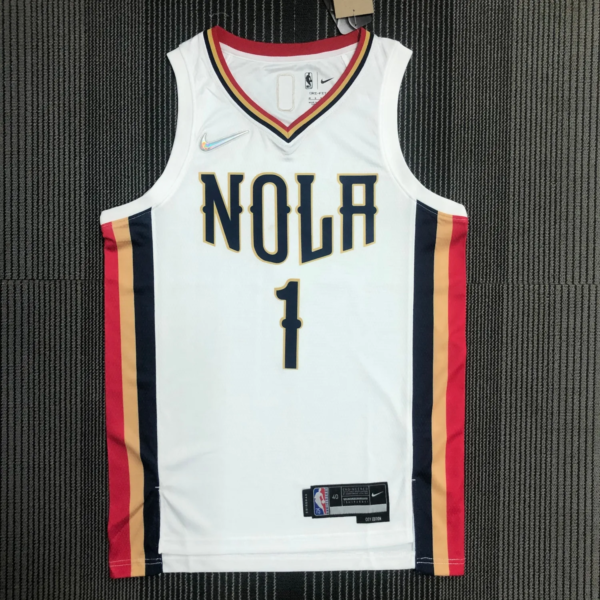 Zion Williamson 1 Cheap NBA Jersey New Orleans Pelicans 2