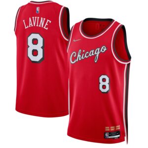 Zach Lavine 8 Cheap City NBA Jersey Chicago Bulls