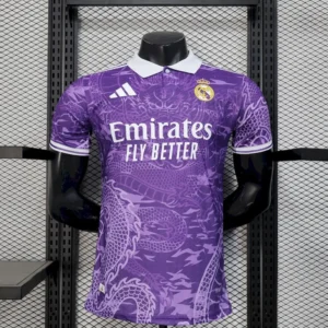 Real Madrid Dragon Purple Football Shirt 2025/2026