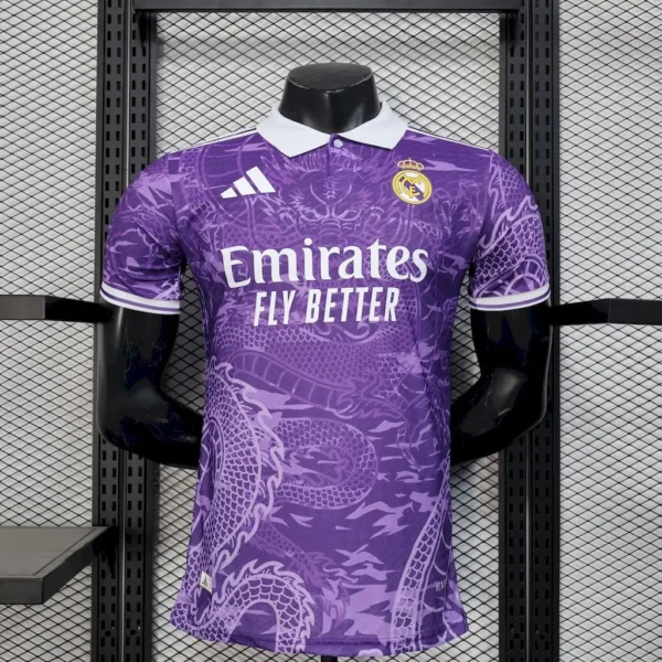 Real Madrid Dragon Purple Football Shirt 2025/2026