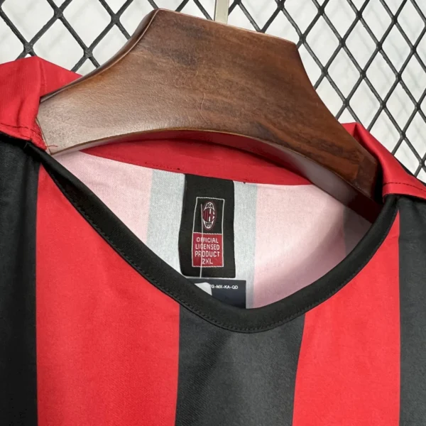 AC Milan Home Football Shirt 1988/1989 details