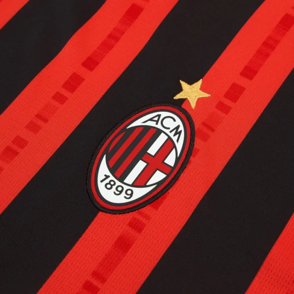 AC Milan Home Football Shirt 24/25 - Christian Pulisic logo