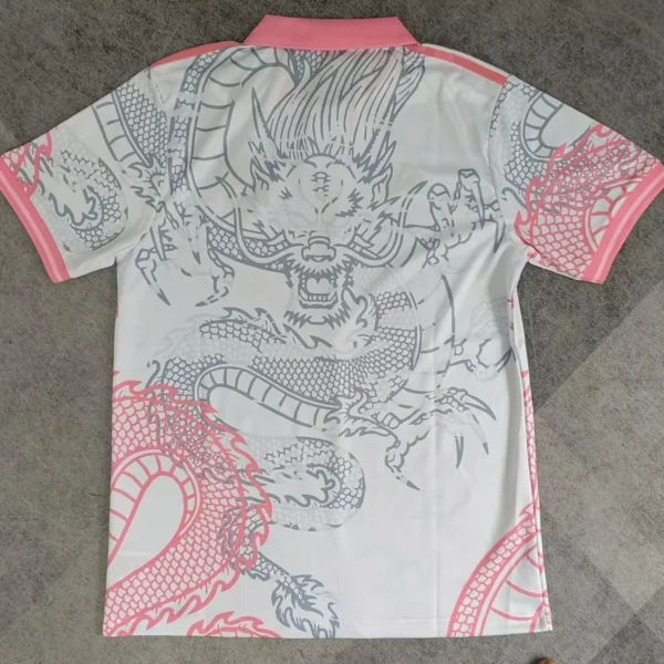 Real Madrid Dragon Pink Football Shirt 2025/2026 back