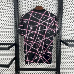 PSG Pink Neon Football Shirt 2025/2026 back