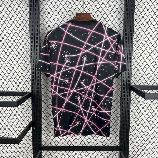 PSG Pink Neon Football Shirt 2025/2026 back