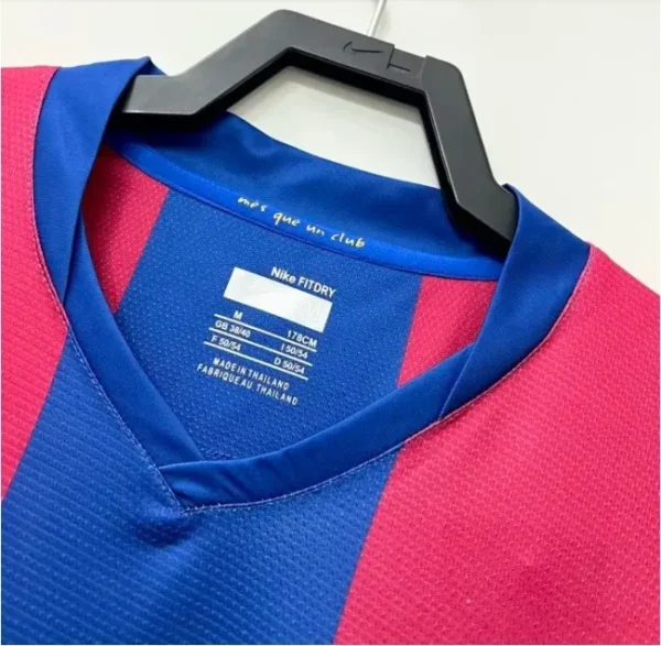 FC Barcelona Home Football Shirt 2007/2008 details 1
