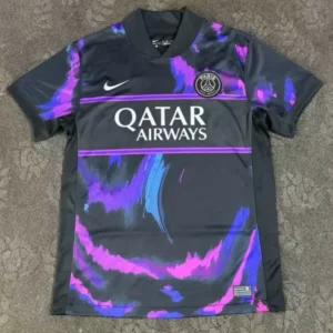 PSG Black Purple Football Shirt 2025/2026
