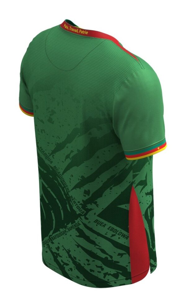 Cameroon Home Football Shirt 2024/2025 back