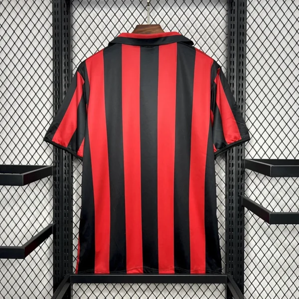 AC Milan Home Football Shirt 1988/1989 back