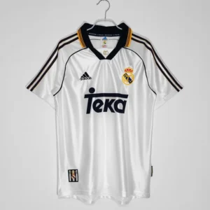 Real Madrid Home Football Shirt 1998/1999
