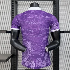 Real Madrid Dragon Purple Football Shirt 2025/2026 back