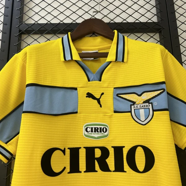 Lazio Away Football Shirt 1996/1997 details 1
