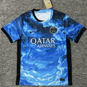 PSG Blue Black Football Shirt 2025/2026