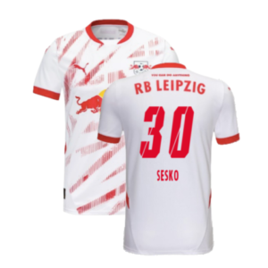 Leipzig Home Football Shirt 24/25 - Benjamin Sesko