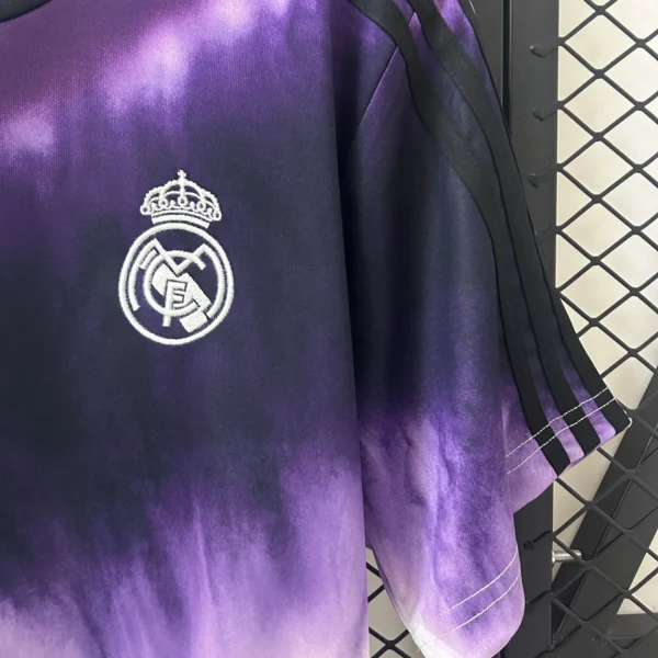 Real Madrid Purple Gradient Football Shirt 2025/2026 details