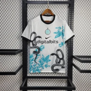 Inter Milan Snake White Football Shirt 2025/2026