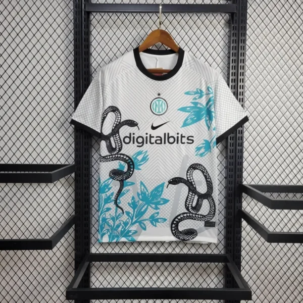 Inter Milan Snake White Football Shirt 2025/2026