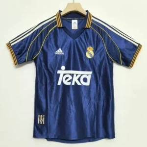 Real Madrid Away Football Shirt 1998/1999