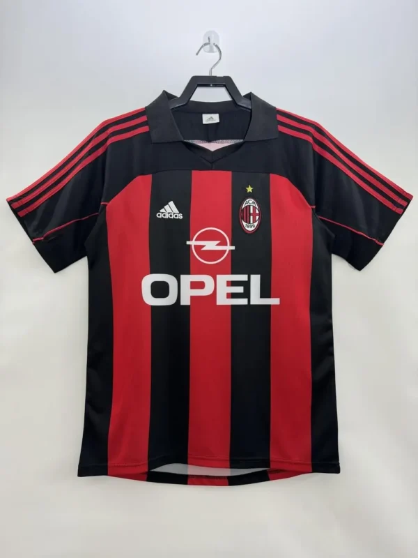 AC Milan Home Football Shirt 2000/2001 front
