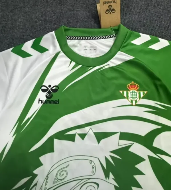 Betis Naruto Football Shirt 2025/2026 details