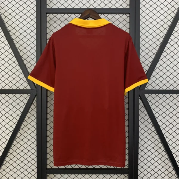 AS Roma Home Football Shirt 1989/1990 back