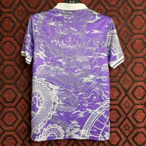 Real Madrid Dragon Purple Football Shirt 2024/2025 back