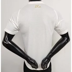 Algeria White Gold Training Football Shirt 2024:2025 Back