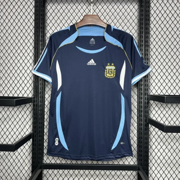 Argentina Away Football Shirt 2006:2007