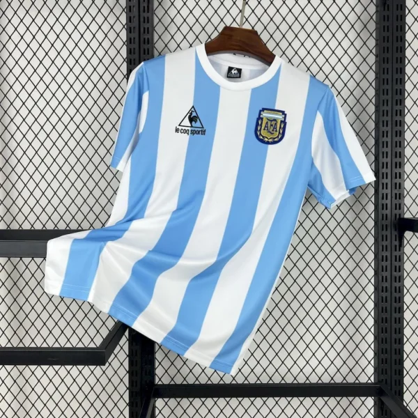 Argentina Home Football Shirt 1986:1987