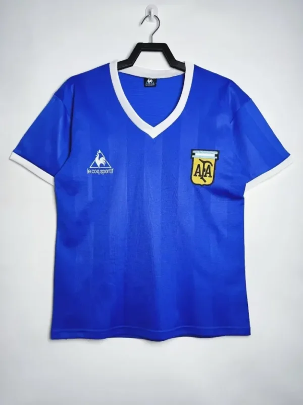 Argentina Away Football Shirt 1986:1987