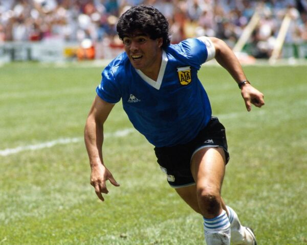 Argentina Away Football Shirt 1986:1987 Maradona