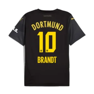 Borussia Dortmund Away Football Shirt 24/25 - Julian Brandt back