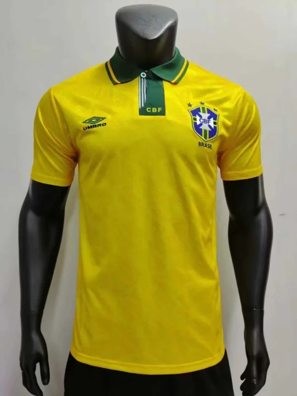 Brazil Home Football Shirt 1992:1993