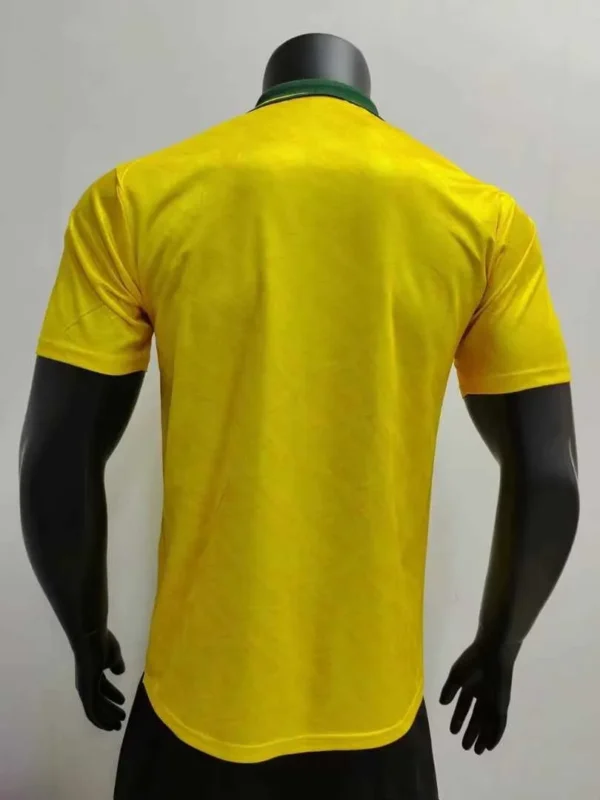 Brazil Home Football Shirt 1992:1993 Back