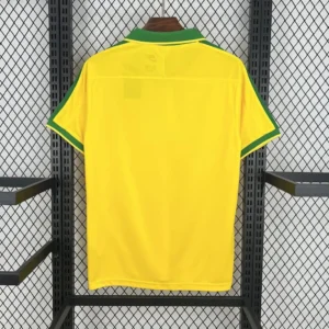 Brazil Home Football Shirt 1997:1998 Back