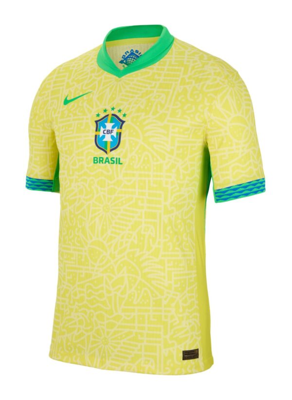 Brazil Home Football Shirt 2024:2025