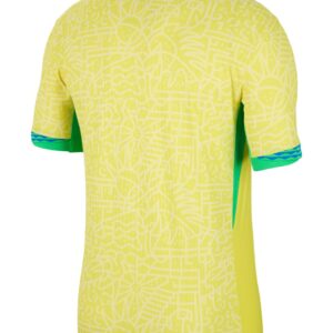 Brazil Home Football Shirt 2024:2025 Back